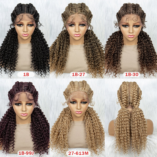 Long Synthetic Hair Braided Wigs