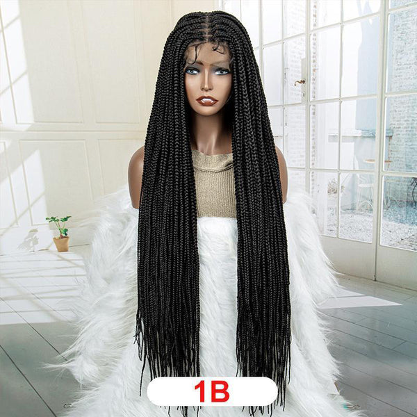 Full Lace Synthetic Hair Braided Wigs -013