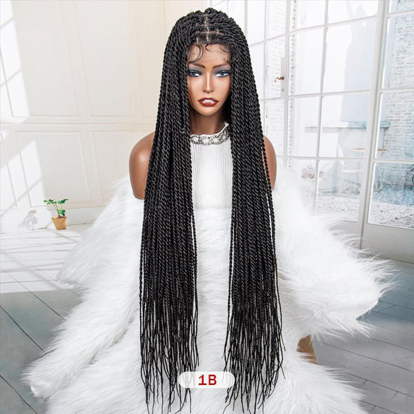 Full Lace Synthetic Hair Braided Wigs -018