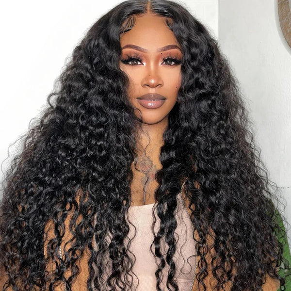 Water Wave 4x4 5x5 13x4 INVISIBLE HD Lace Wigs